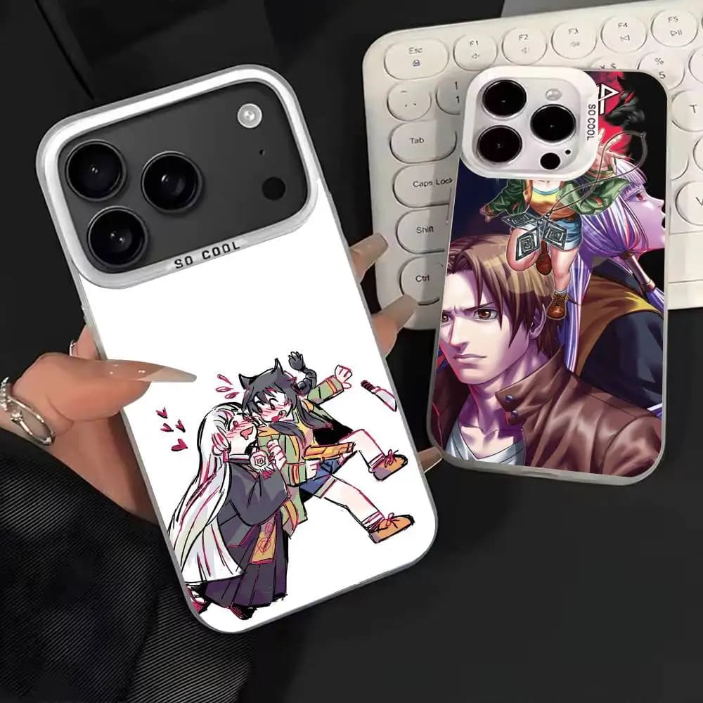 Raging L-Loop G-Game  Phone Case For iPhone 17,16,15,14,13,12,11,Mini,Pro,E,MAX White Candy Matte Shockproof Cover