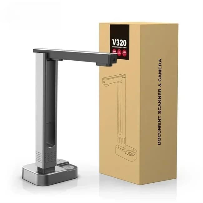 Scanner A3 A4 Switch 16MP High Definition Fixed Focus Personal Desktop Scanner with physical buttons for Scan