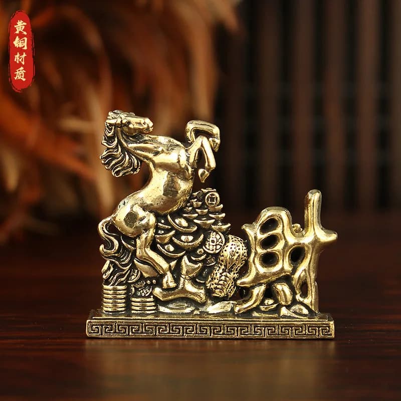 Antique- decorative pieces home decor, new Chinese style, suitable for offices, living rooms, and entryways; also ideal