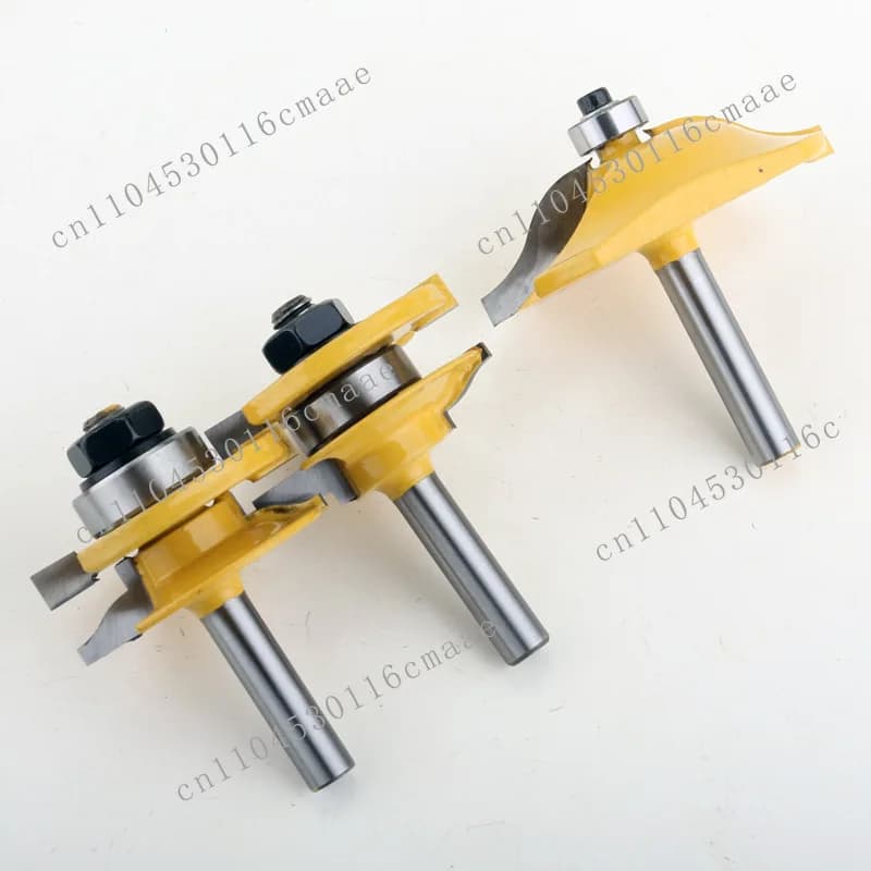 Product 8mm tool holder 3-piece set of household west tenon knife household west door plate knife cabinet door knife
