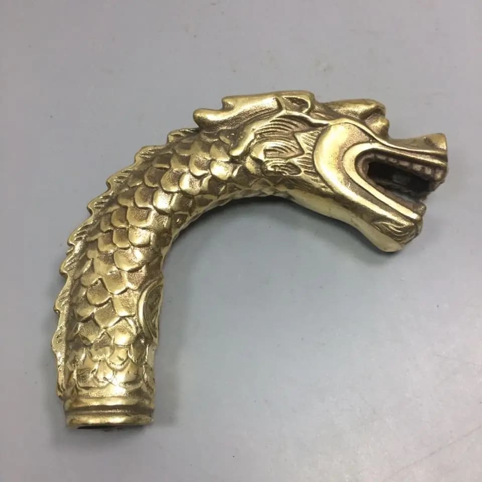 Pure copper, antique, faucet, crutch head, crutch head, handle, handle, brass, brass accessories
