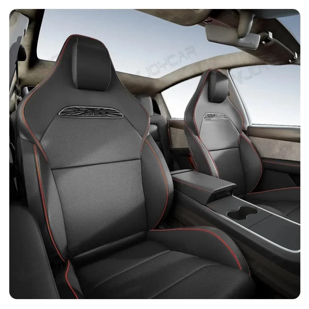 NEW Sports Ventilation Seat for Model 3 Y 2016-2024 Front Two Seats Cushion Rear Seat Cover Model 3 Performance Style
