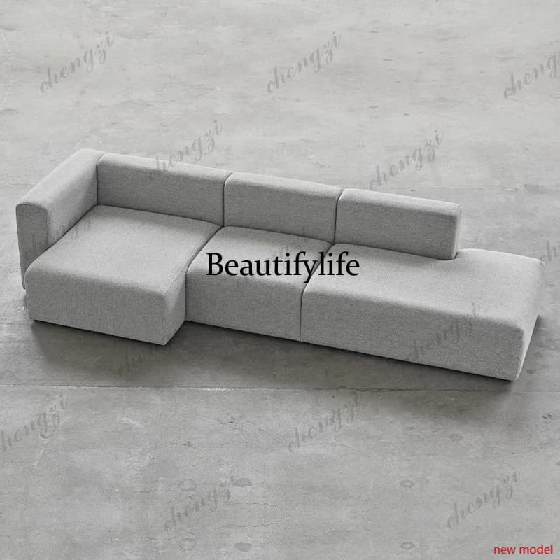 Comfortable Gray Living Room Sofas Designer Relax Nordic Modern Living Room Sofas Home Sleeper Divano Moderno FurnitureAB03