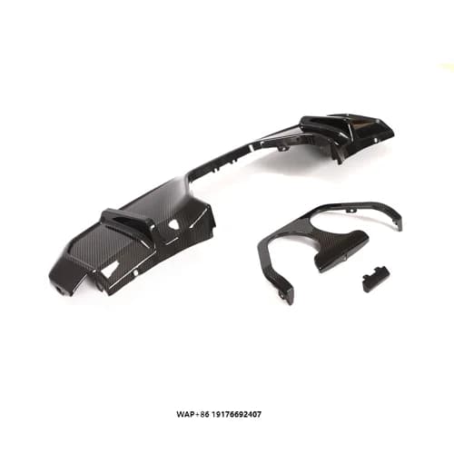 M-Performance Style Carbon Fiber Car Rear Bumper Diffuser Lip forBMW 3 4 Series G80 M3 G82 M4 Coupe 2-Door 2021-2022