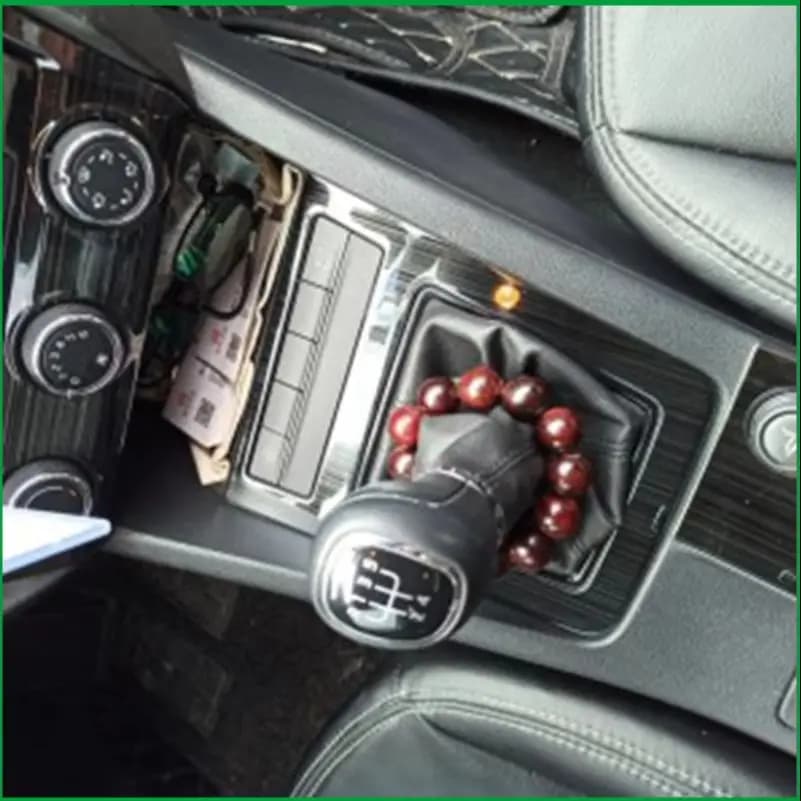 Car Styling For Skoda Octavia A7 2014-2018 Gear Shift Panel Cover Sticker Trim Moldings Auto Parts Accessories