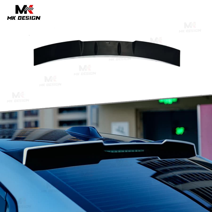 VTEN Style ABS Rear Roof Spoiler for BMW 3 Series G20 G28 LCI 2023-2024 Gloss Black Rear Top Spoiler Wing Window Lip Car Styling