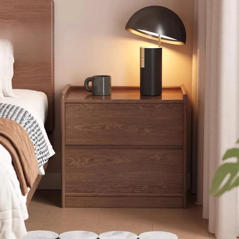 Italian Bedside Table Comodino Sinfonier Adult Red Sense Open Cabinets Bedside Table Rattan Comodino Camera Da Letto Furniture