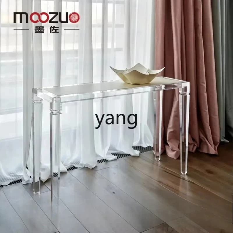 LMMM simple modern transparent acrylic entrance small apartment living room home bedroom dresser