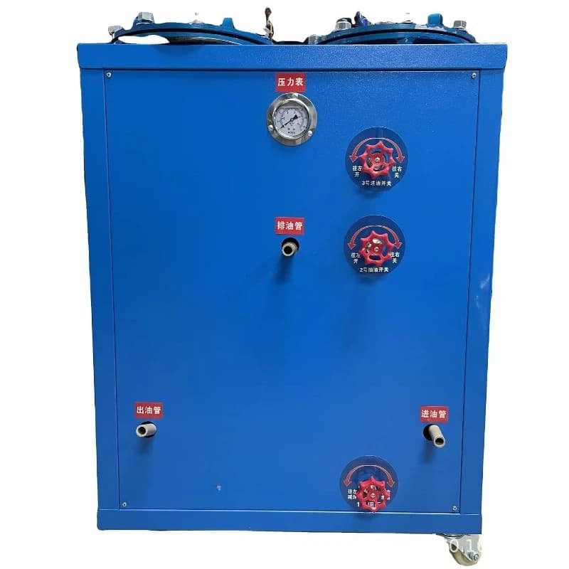 Waste oil filtration Hydraulic guide rail Tensile cutting Spark engine Oil-water separator Oil residue separation