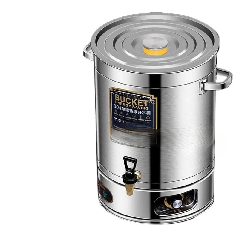 Stainless steel confinement boiling bucket Electric boiling bucket Commercial household insulation integrated large-capacity hot