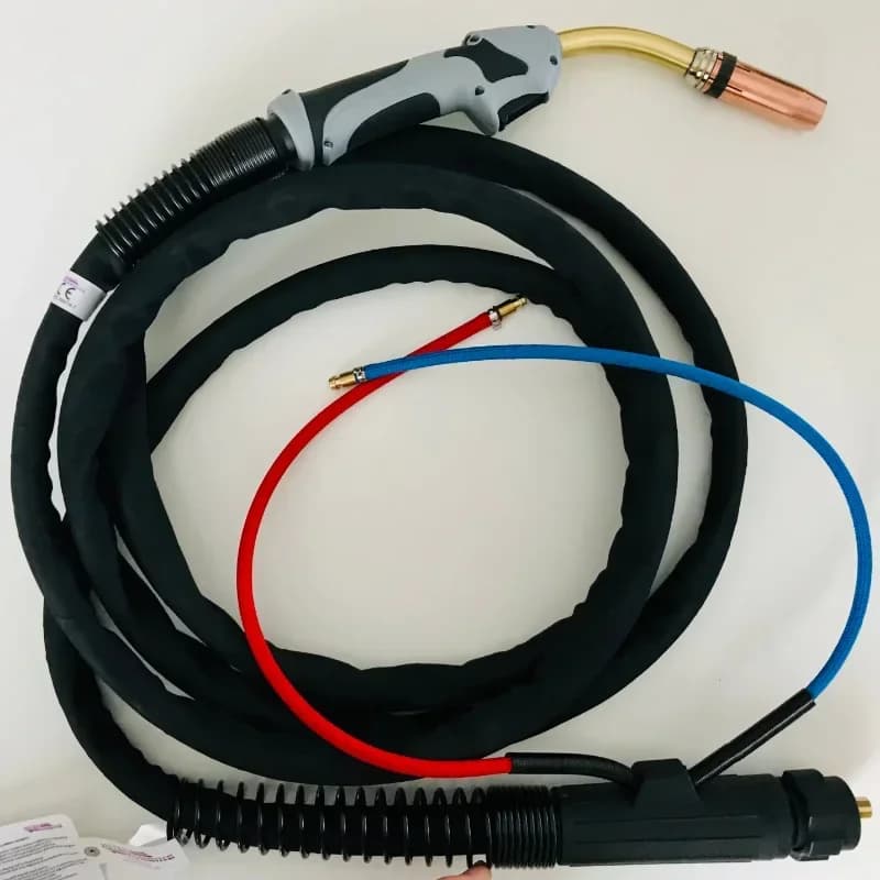 Made In Turkey 501 D MIG- MAG Welding Torch Binzel Type Water Cooled With Euro Adaptor Connector 500A CO2/450A Mixed Gas 500 A