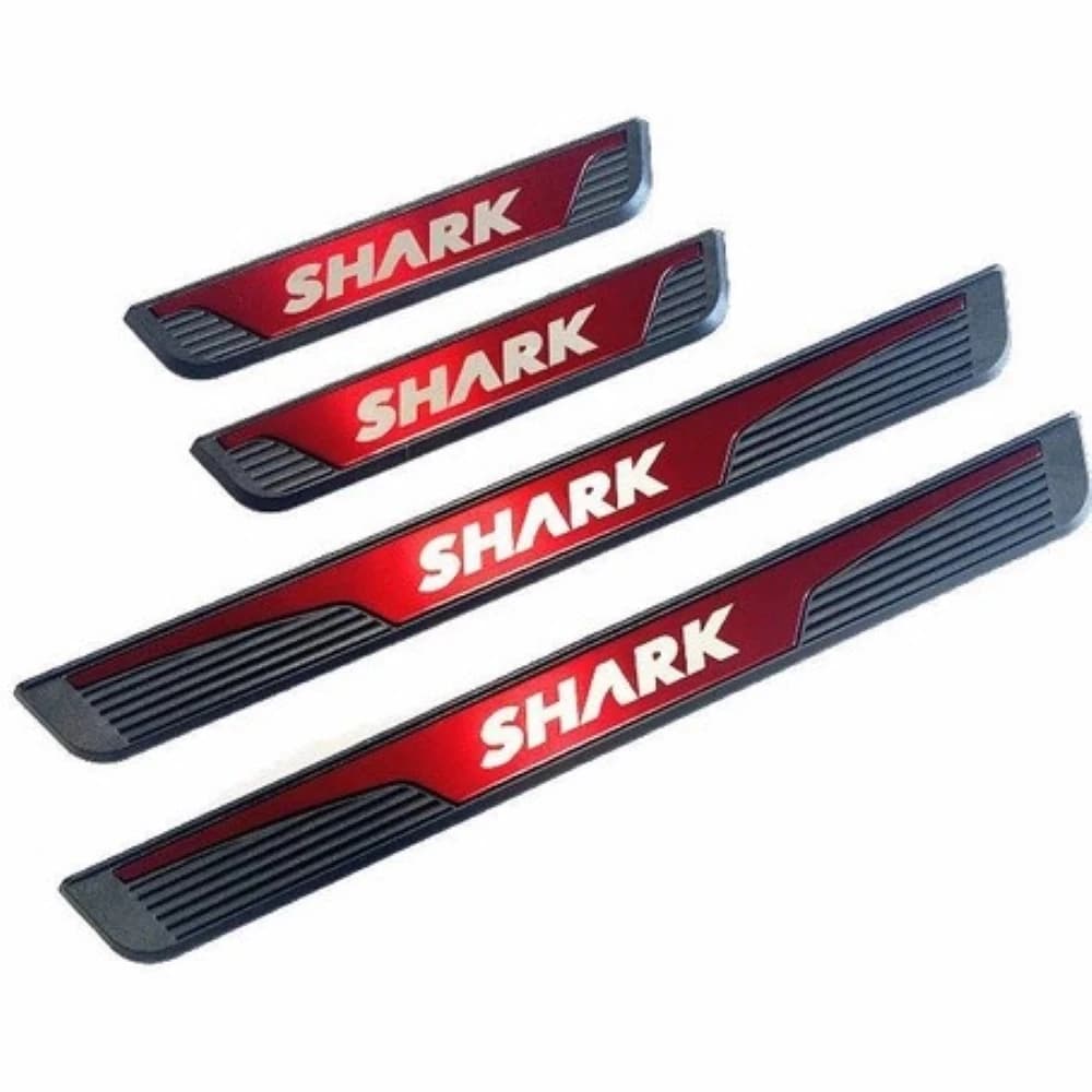 For BYD Shark SHARK 2026 2025 2024 2023 2022 2021 Door Sill Kick Scuff Plate Protector Sticker Guard Pedal Cover Car Accessories