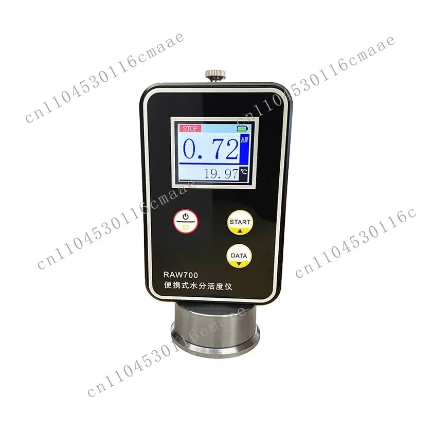OEM water activity detector, non-conductive humidity sensor 0.02aw accuracy, data storage 99 sets RAW700