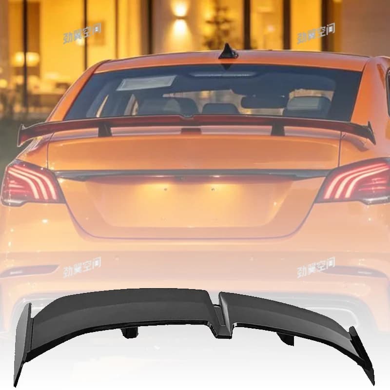 K Style ABS Rear Spoiler Fit For MG6 MG5 Sedan Universal Car Trunk Wing Decoration Auto Modification Accessories