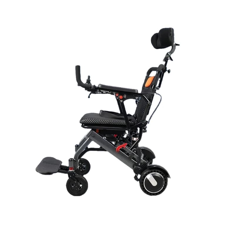 Electric wheelchair folding small portable household reclining scooter for the elderly