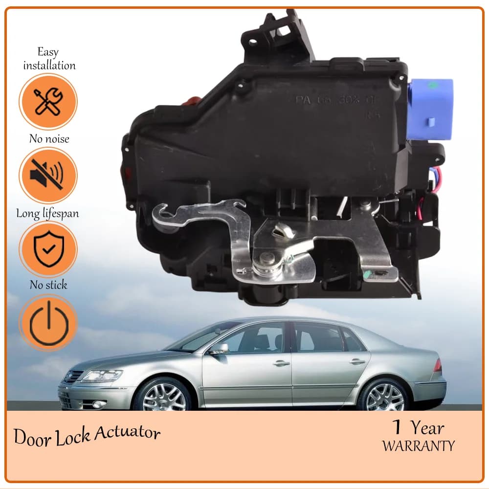 Reinforced-Crafted RHD Front Right Door Lock Actuator,Adapted to Phaeton 2002-2007,oe 3D2837016A,3D2837016P,3D2837016,3D2837016S
