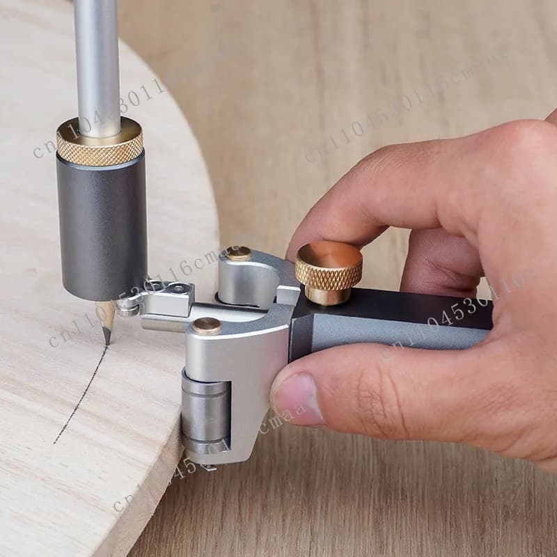 Woodworking Linear Arc Dual-purpose Scriber Parallel Scriber Multifunctional Scribing Tool Dare To Draw Gauge Contour Gauge