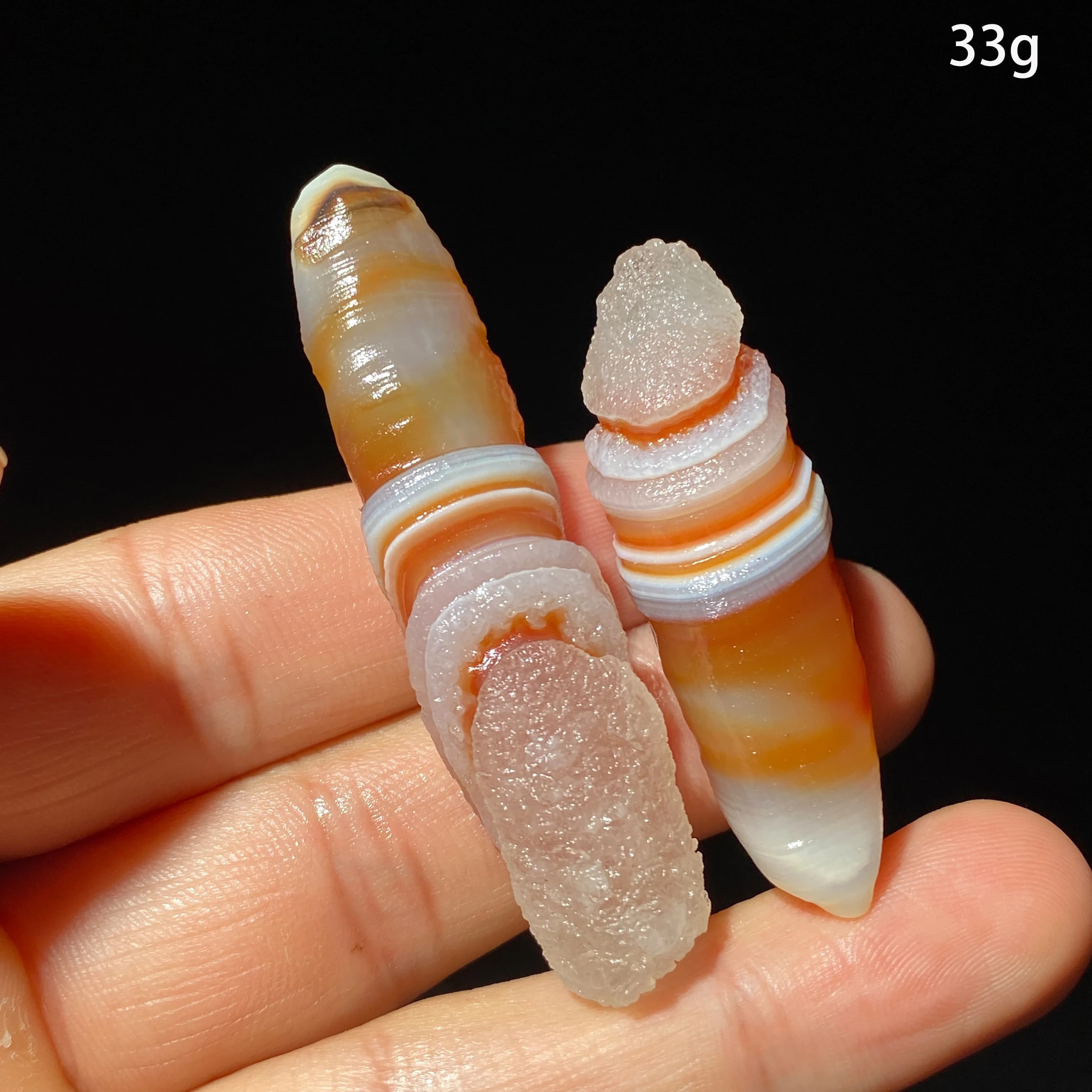 Natural Stick Sardonyx Red Gobi Agate Wand Crystal Quartz Points Wizard Meditation Spirit Healing Stone Garden Decor