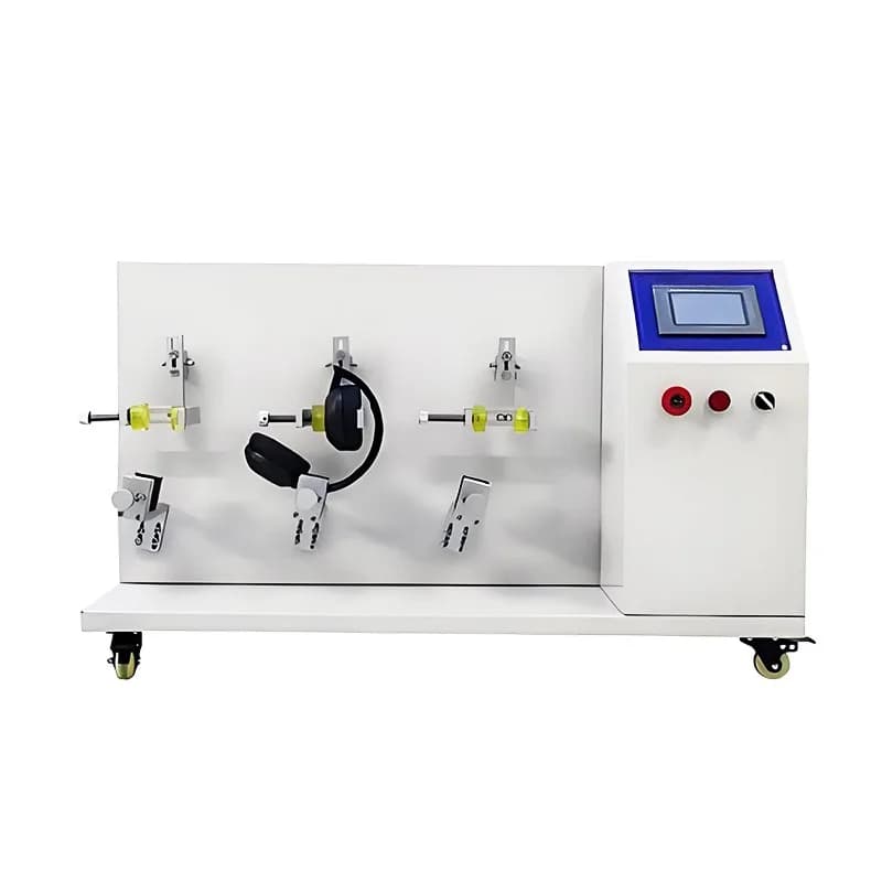 Foldable Life Tester Over-Ear Headset Front-to-Back Oscillation Tester in Stock