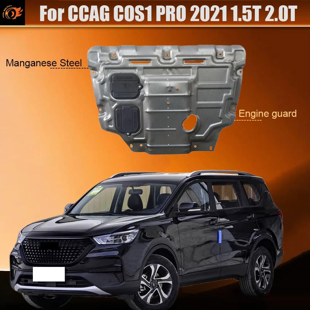 For CCAG COS1‌‌ PRO 2021 1.5T 2.0T Engine Guard Board Splash Shield Mud Fender Plate Cover Black Car Mudflap Mudapron Mudguard