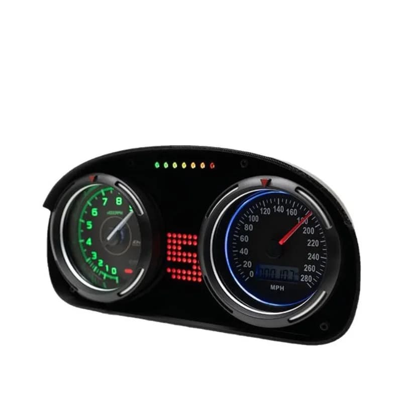 Racing game meter rally simulation racing game realistic meter