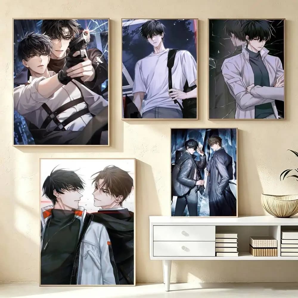 Global Examination You Huo Poster Waterproof Wall Art Sticker For Bar Living Room Vintage Decor High Quality Print Gift