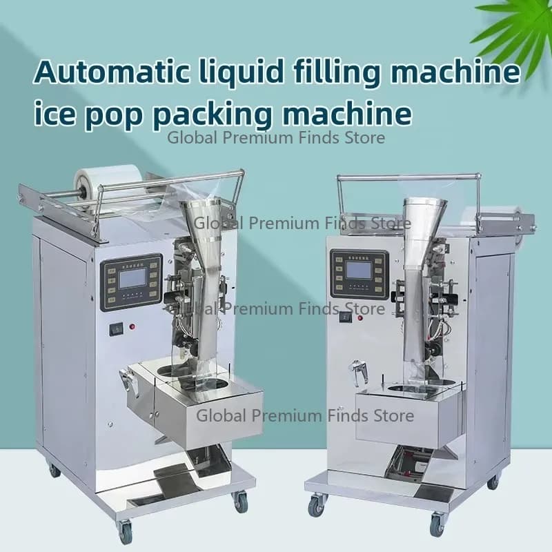 Single-Head CNC Filling Sealing Machine | 1000ml 4-Nozzle for Oil & Liquid Plastic Bags