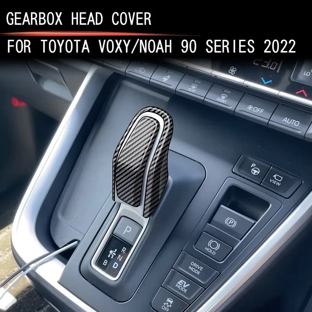 Suitable for 22 Toyota voxy/noah90 series gear head decorative stickers, hybrid gear head special interior