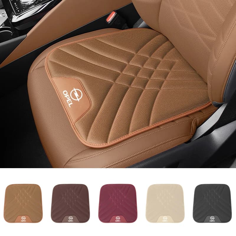 Car Leather Cushion Seat Protector Cover Anti-Slip Pad Accessories For Opel Corsa Astra Insignia Vectra Zafira Meriva Mokka Gran