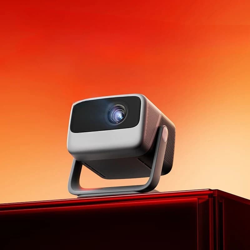4K high definition three color PTZ projector, home cinema