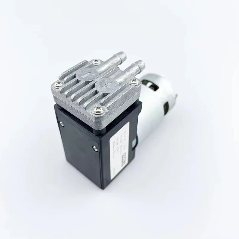 High Precision Aluminum Alloy Piston air  Pump 12v 24v Dc Micro Piston air Vacuum Pump Suction Pump