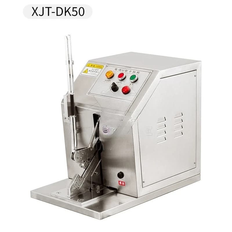 Ham sausage buckle machine Automatic sausage U-shaped buckle machine Packaging and sealing