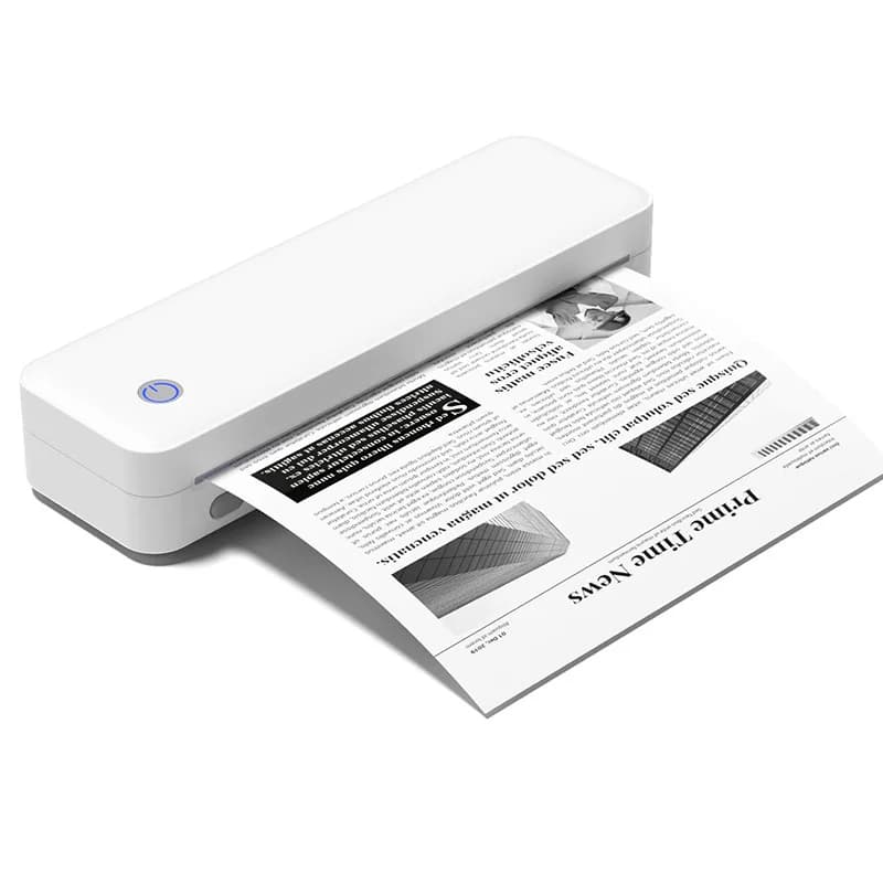 Portable A4 Printer Mobile Office Business Business Travel Student Thermal Inkless Printing Tattoo Printer