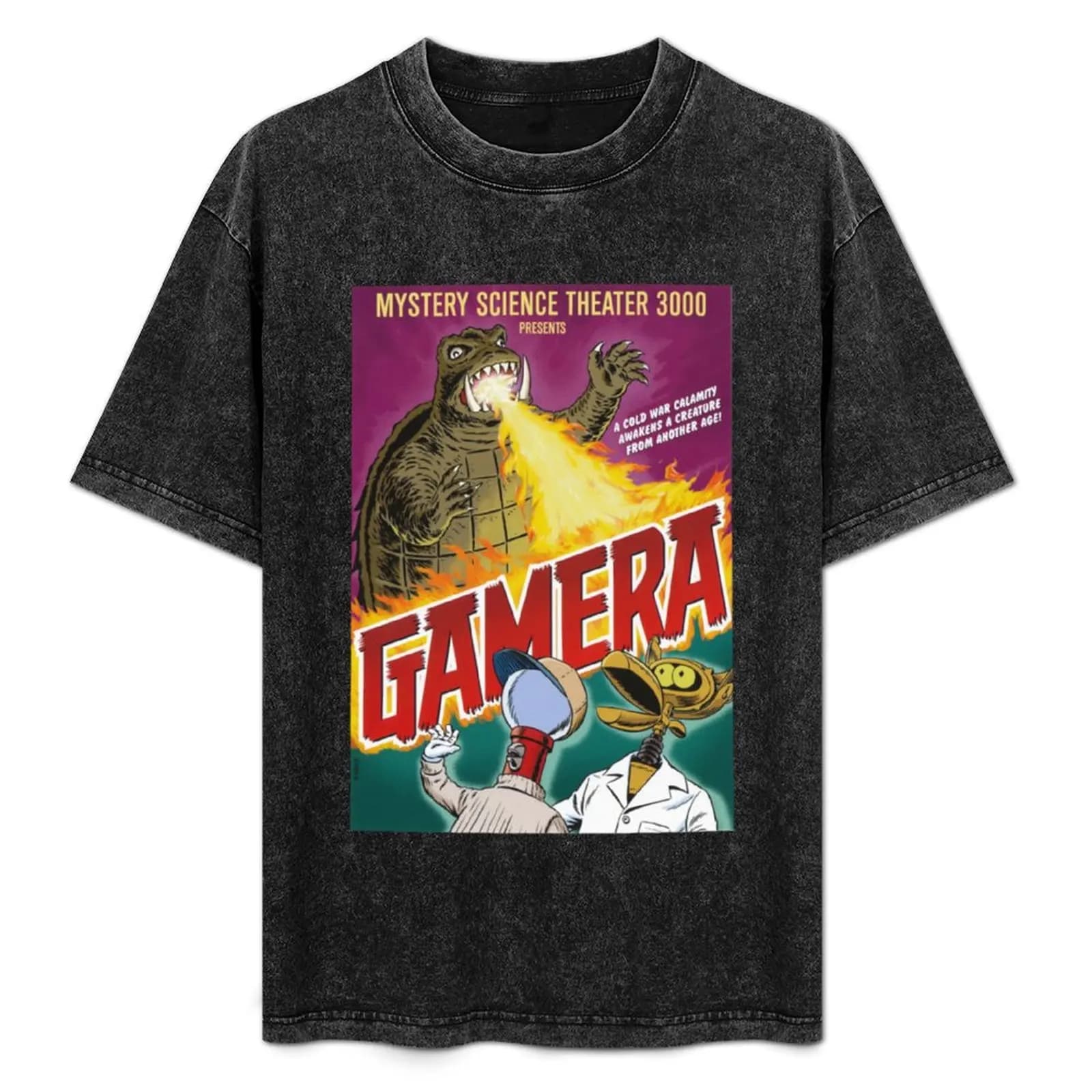 MST3K - Gamera Active T-Shirt vintage oversize t-shirts man mens graphic t-shirts hip hop