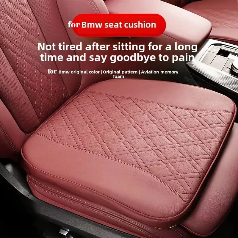 for BMW 3/5 Series X1/iX3/X4/X5 Car Seat Covers & Supports Memory Foam Cushion Waist Rest Non-slip Breathable Seat Cushion