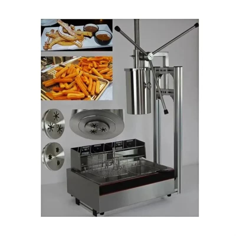 Electric Commercial Churros Machine Fryer Snack Maker for Business Use - Made in China