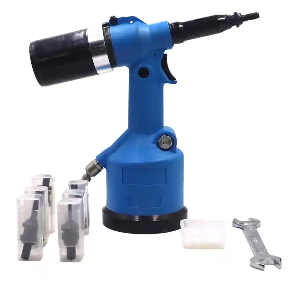 M3-M12 0312 Handheld Pneumatic Riveter Air Hydraulic Rivet Nut Tool for Metal Pipe Uses Efficient Pneumatic Rivet Nut Gun