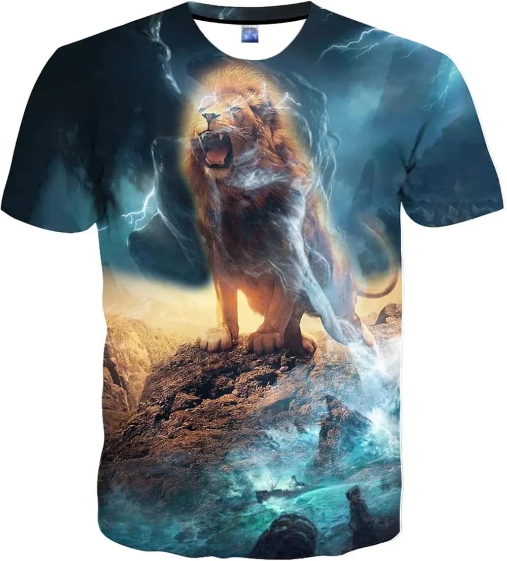 Mens Women Shirts 3D Printed T-Shirt Unisex Casual Short Sleeve Tops Tees for Adult