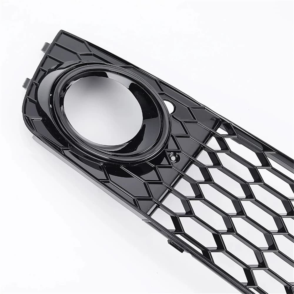 For Audi A4 B8 RS4 2009-2012 Honeycomb Mesh Fog Light Open Vent A4 Grille Intake Cover 8KD807682 8KD807681 Grill Parts