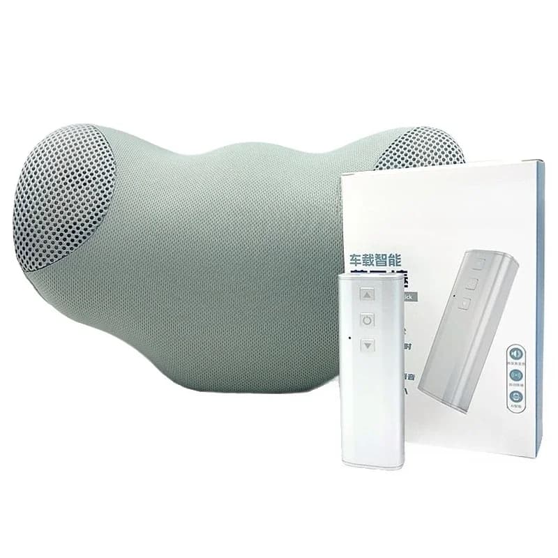 Car stereo, smart headrest, car Bluetooth stick, head listening to music and making long-distance calls