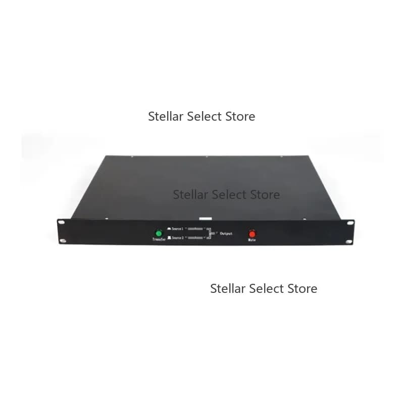 25A Static Transfer Switch Dual Power Selection Rack Mount Electrical Switch for Industrial Use