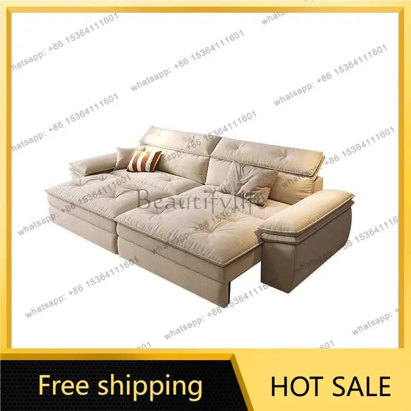 zj.Design Electric Recliner Sofa Extendabl Strong Apartments Electric Recliner Sofa Living Room Modern Banken Woonkamer Furnitur