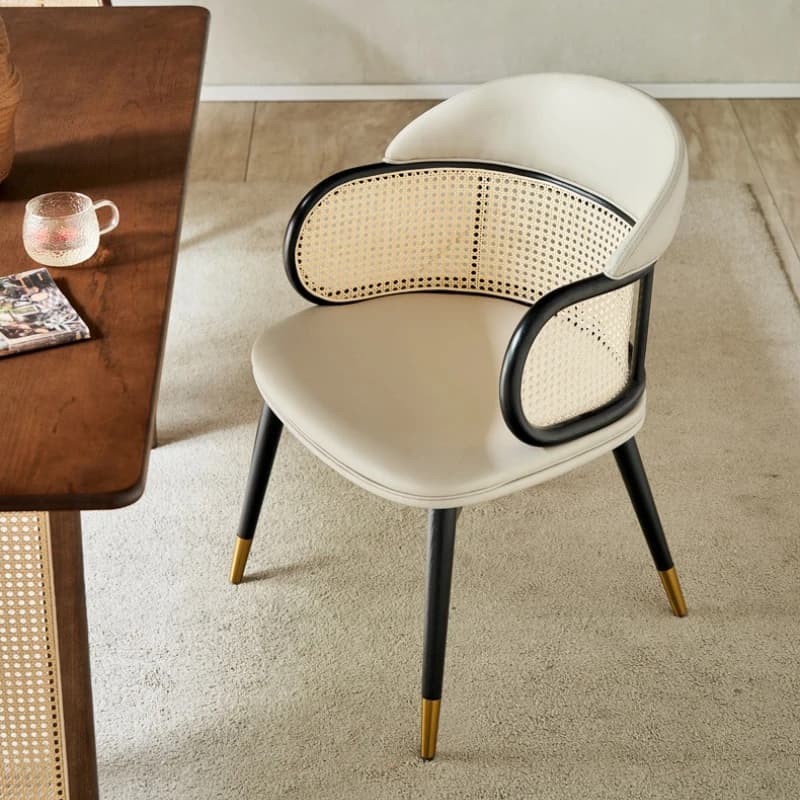 Modern Luxury Restaurant Chair Nordic Minimalist Solid Wood Dining Chairs Designer Creative Sillas De Cocina Home Furniture