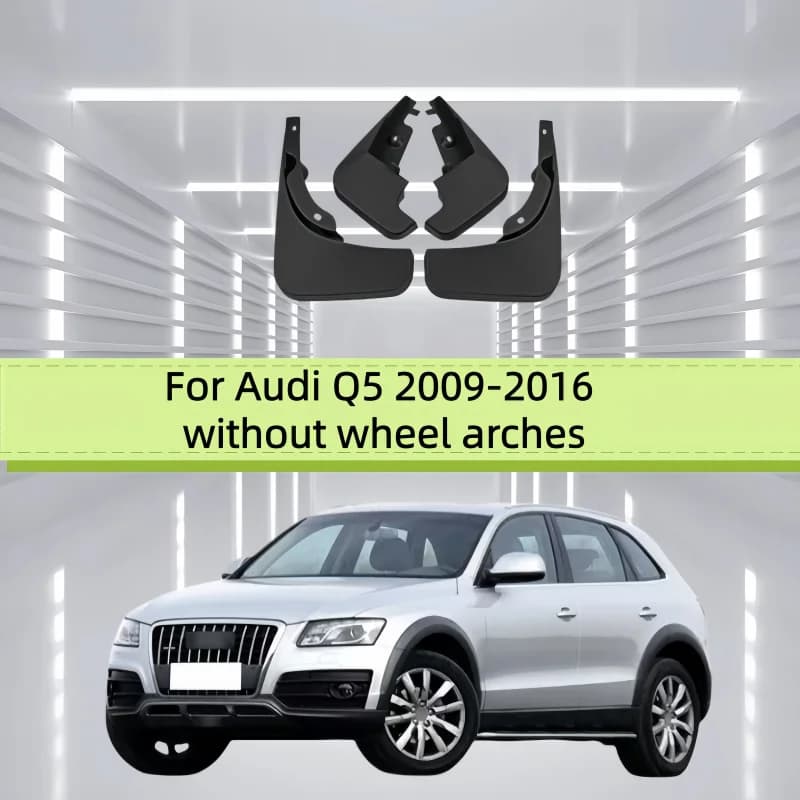 Mudguard For Audi Q5 2009-2016 without wheel arches Fender Mud Flaps Guard Splash Flap Mudguards Car Accessories 4PCS
