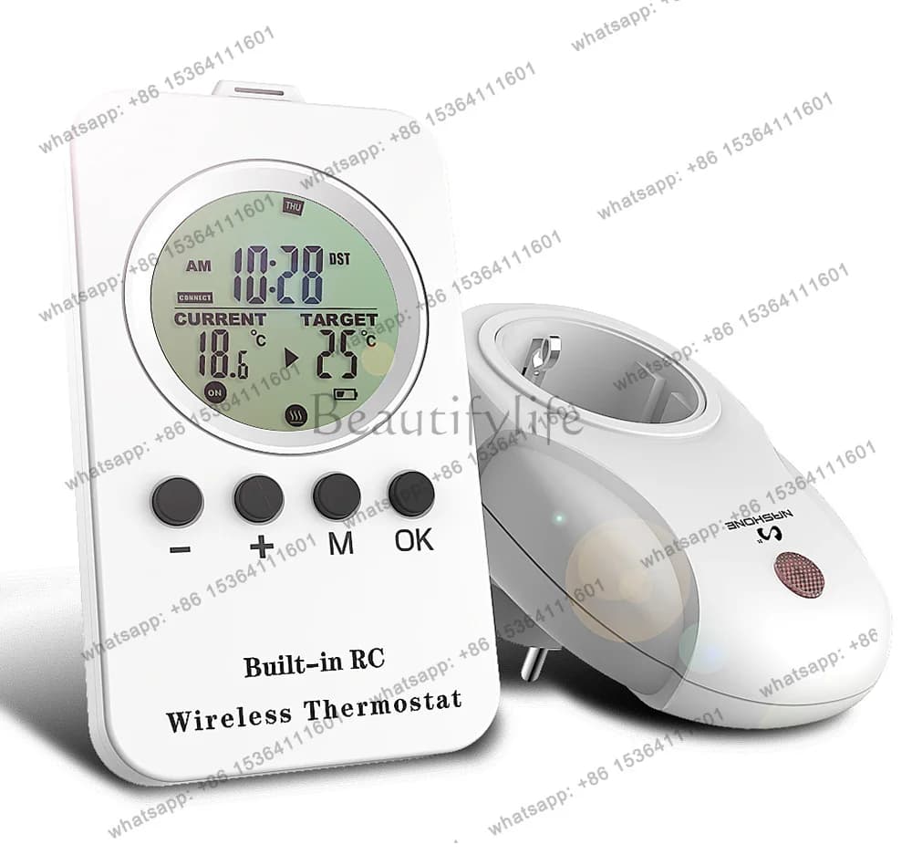 Household wireless temperature control socket timing thermostat source factory
