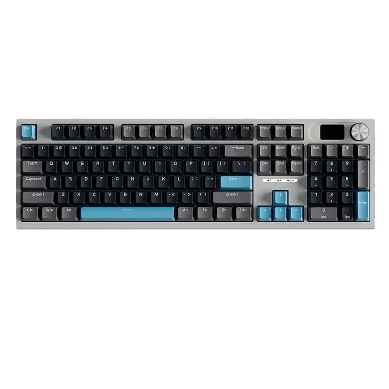LT104 wireless bluetooth gaming mechanical keyboard, customized three-mode wired green axis high-value keyboard