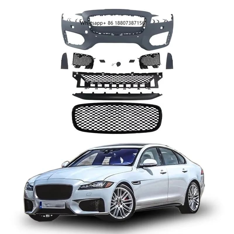 For Front and Rear Bumper Kit for Upgrading and Replacing the New RS Version 2016-2019 for XF-Bolt-On Installation