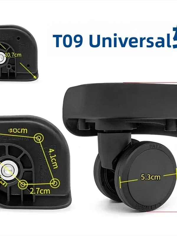 Universal Housing for Suitcase Luggage Replacement Roller Skate  305 Size Universal for Travel Bag