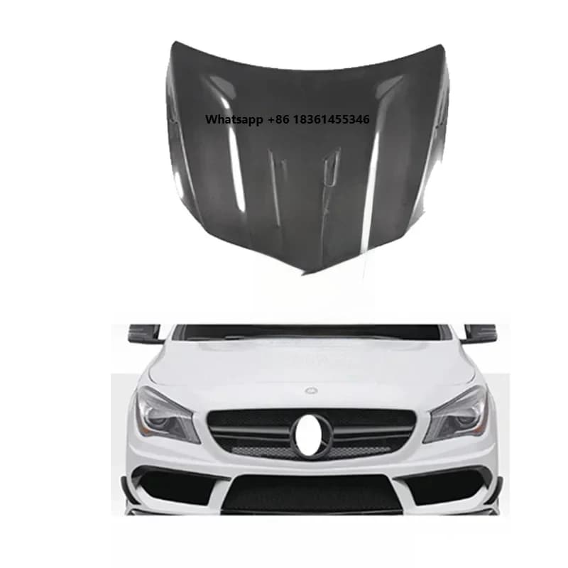 LY style C177 Car Bonnet hood For Enging hood carbon fiber body kit
