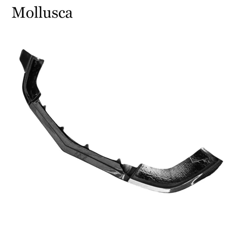 For Mercedes-Benz CLS-Class W218 C218 4DR R Style Carbon Fiber Front Lip Front Bumper Front Shovel Accessory Kit 2011-2019
